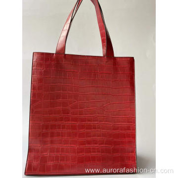 Red Huge Shopping Bags
